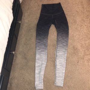 LuLuLemon Ombré High-Waisted Leggings